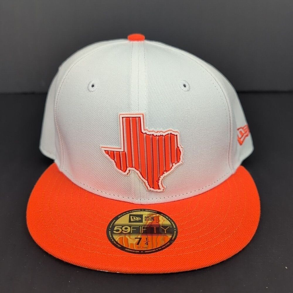 NEW ERA 5950 MiLB Whatatexas Logo 59FIFTY Fitted Hat Cap Size 7 1/4‎ WHATABURGER